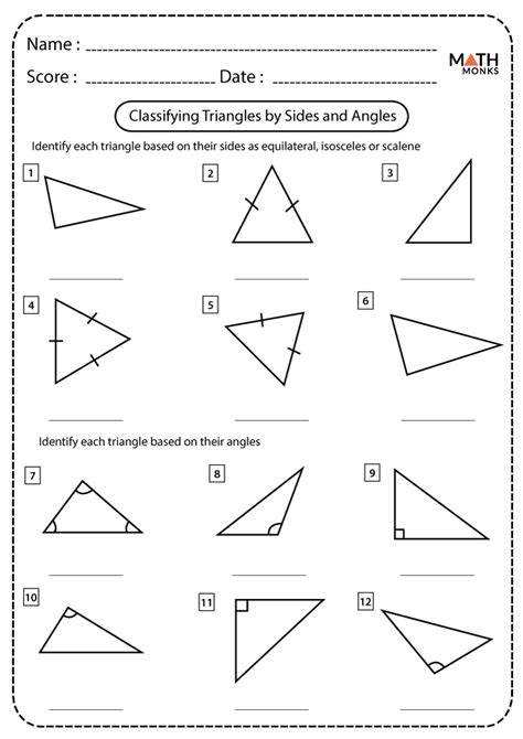 Triangles Worksheet Grade 9 at Carlos Rodriguez blog