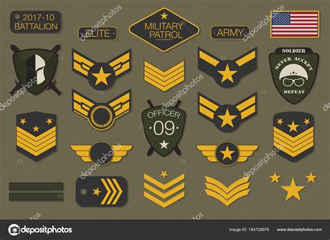 Army Patches Vector