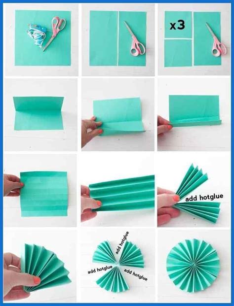 diy fan | Amiga | Pinterest | Paper fans, Paper decorations and Diy fan | DIY and Crafts | Paper ...