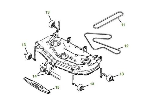 The Ultimate Guide to John Deere X500 54 Mower Deck Parts Diagram