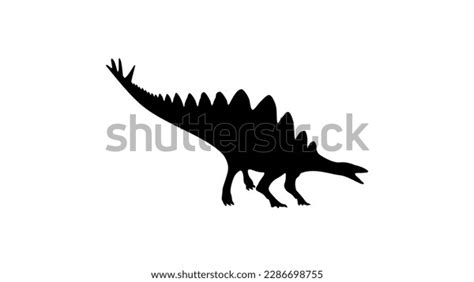 Stegosaurus Silhouette High Quality Vector Stock Vector (Royalty Free) 2286698755 | Shutterstock