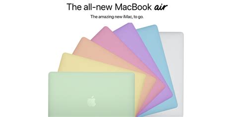 MacBook Air colors: We might get four options today, with more later