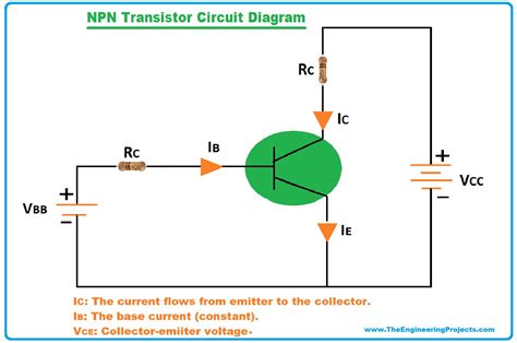 Npn Transistor Circuit Diagram