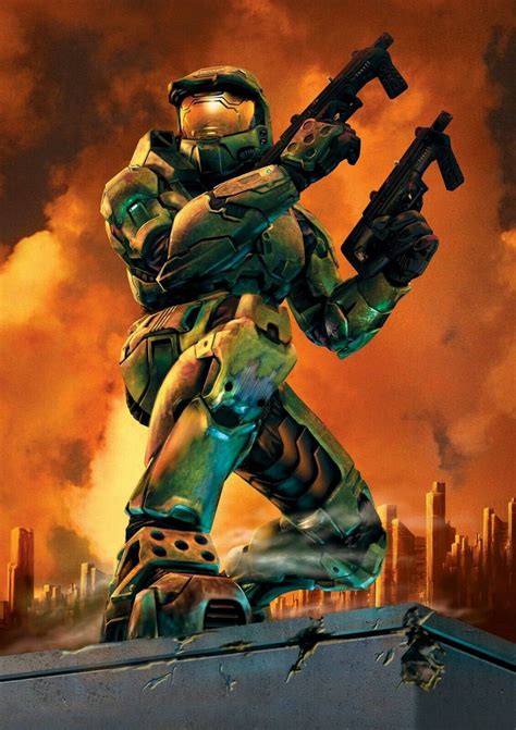 Halo Master Chief Art Print Poster | Etsy