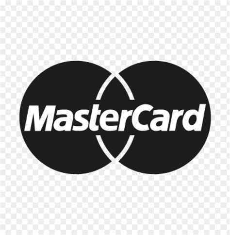 Mastercard Black Vector Logo Free Download - 464818 | TOPpng