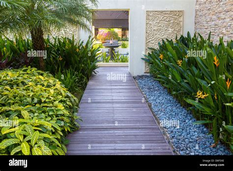 Tropical Garden Design High Resolution Stock Photography and Images - Alamy