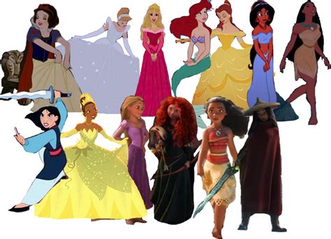 Disney Princess Group Movie Characters 2 by PrincessAmulet16 on DeviantArt