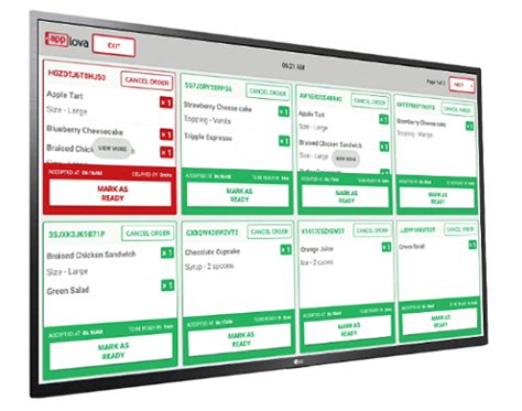 Restaurant Kitchen Display Systems | KDS| Applova