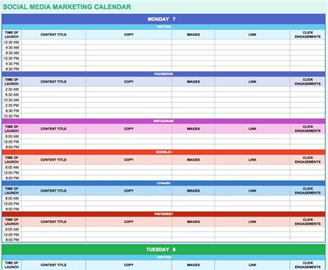 Free Marketing Plan Template Excel | DocTemplates