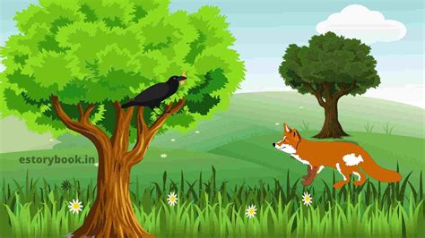 The Fox and Crow Story | Moral Value Stories - Storybook