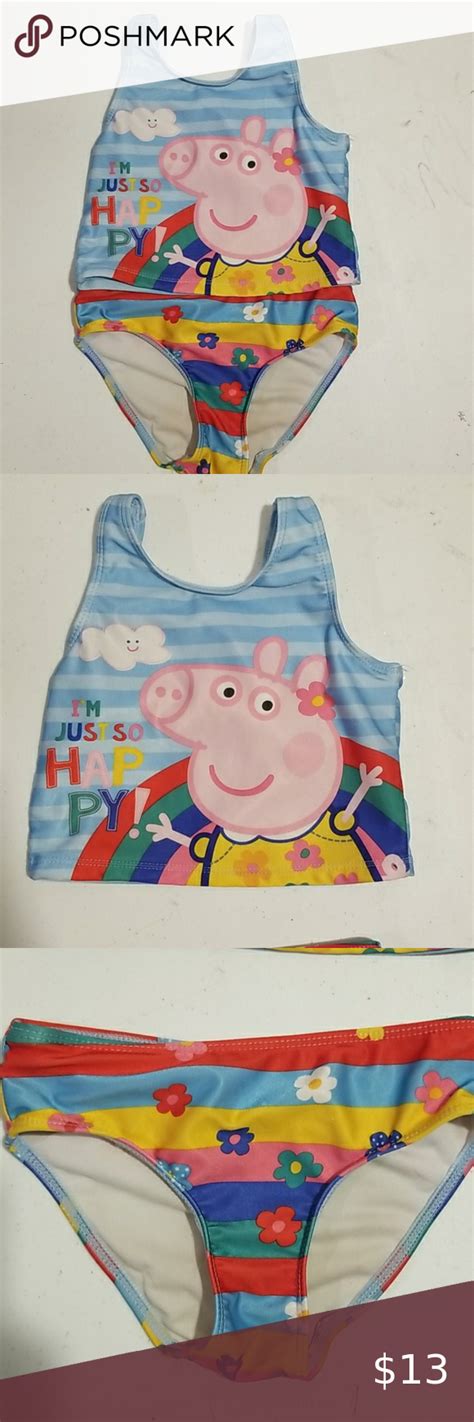 Peppa pig bathing suit | Shop bathing suits, Girls pink swimsuit, Girls one piece swimsuit