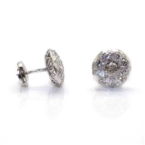 Proantic: Art Deco Diamond Earrings