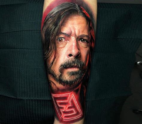 Dave Grohl tattoo by Michael Taguet | Photo 27553