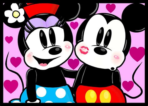 Minnie y Mickey by danysilva13 on DeviantArt