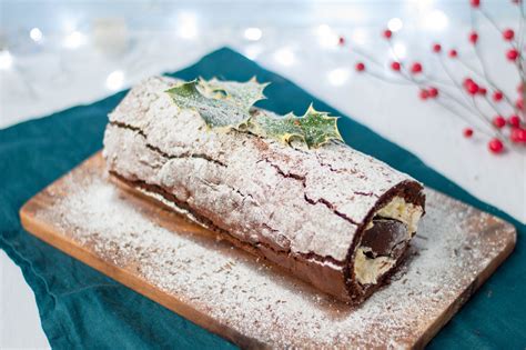 Classic Chocolate Yule Log Recipe