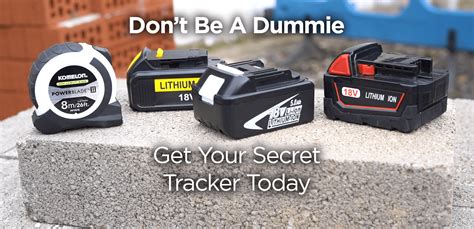 GPS Tool Tracking products to fit in with your tool bags.