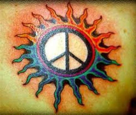 Peace Sign Tattoo And Peace Sign Tattoo Meanings-Peace Sign Tattoo Ideas And Tattoo Pictures ...