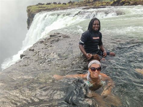 Visiting The Devil’s Pool At Victoria Falls, Zambia