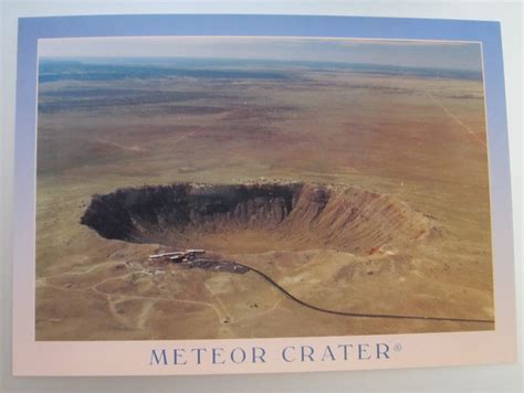 On Our Way in the USA: Meteor Crater