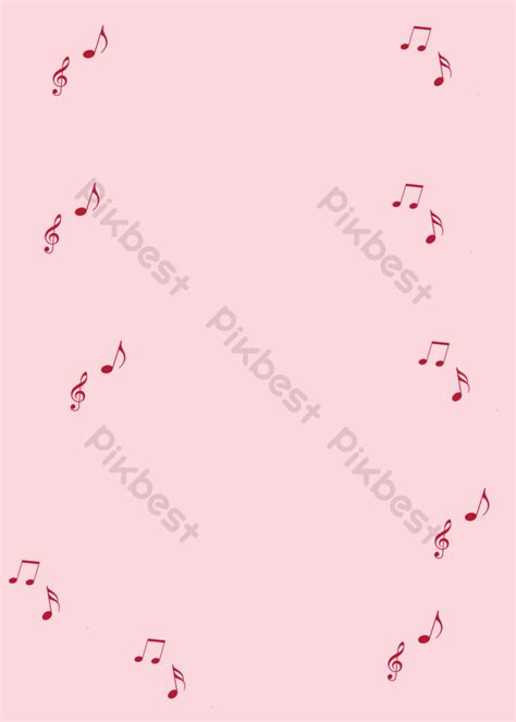 Pink Solid Musical Notes Color Background | PSD Backgrounds Free Download - Pikbest