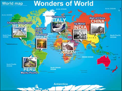 Seven wonders of the world, new 7 wonders