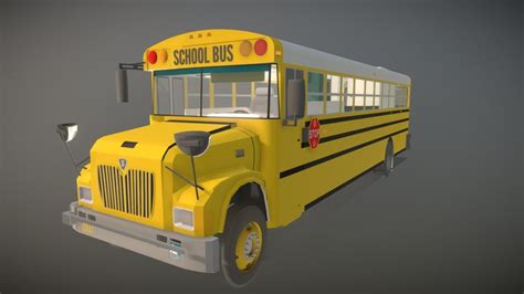 Schoolbus 3D models - Sketchfab