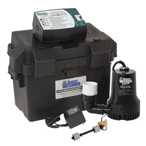 Basement Watchdog Special + Battery Backup Sump Pump System