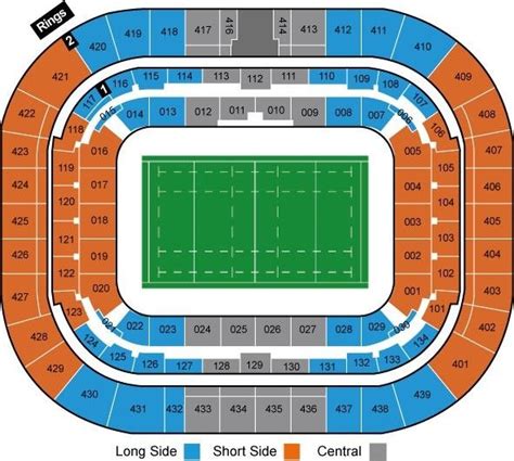 Parc Olympique Lyonnais Seating Plan Rows 2024, Groupama Stadium Seating Plan