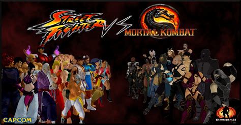 Street Fighter VS Mortal Kombat by 1kamz on DeviantArt