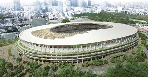 Wooden Structures Architectural Designs | New National Stadium, Tokyo, is an Architectural Delight