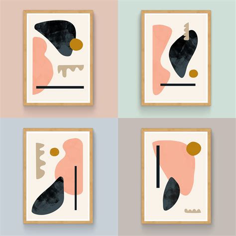 Minimalist abstract art | Abstract art prints, Art prints, Art painting