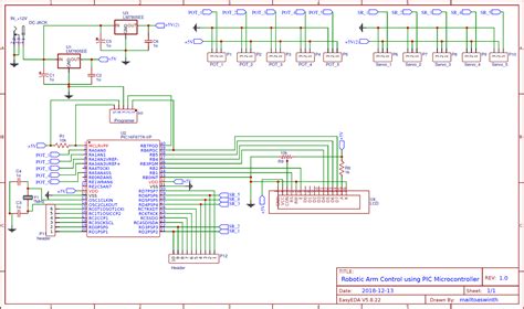 Schematic Diagram Of Robot Arm