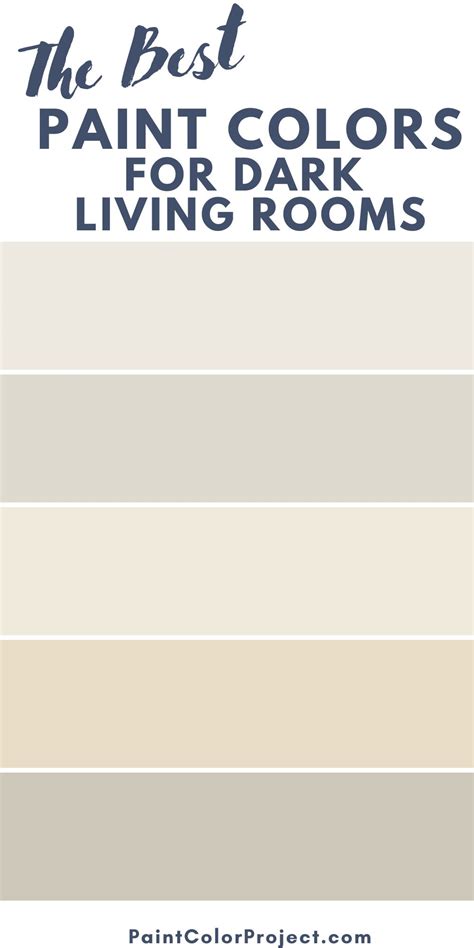 The 14 best paint colors for dark living rooms - The Paint Color Project