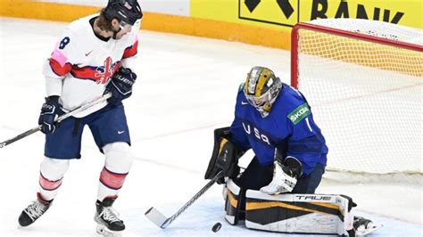 Bruins goalie Jeremy Swayman leads U.S. team to shutout of Great Britain