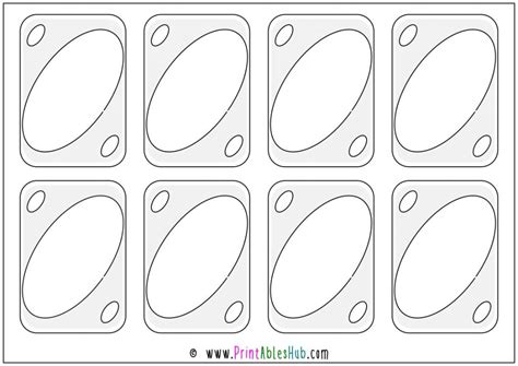 Free Printable Blank UNO Cards Template [PDF] - Printables Hub