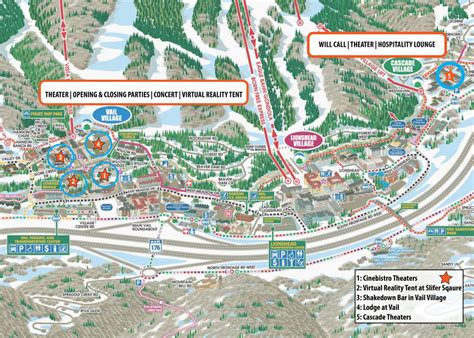 Vail Village Map Printable