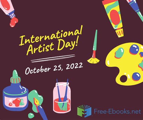 International Artist Day! - free-ebooks.net - Blog