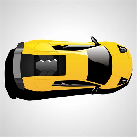 Lamborghini Car Cartoon