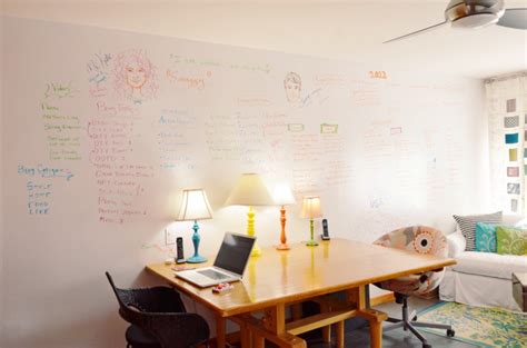 DIY Whiteboard Wall – Write On Your Walls! | Brit + Co