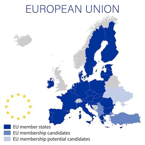 Unión europea en el mapa político de europa en 2022 sin rusia mapa político muy detallado del ...