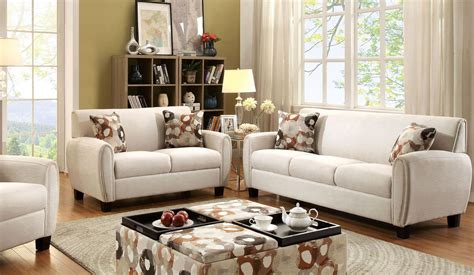 Liana Beige Living Room Set, CM6793-SF-PK, Furniture of America