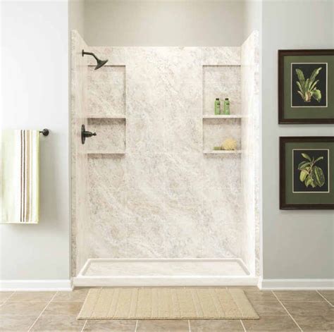 Solid Surface Shower Wall Panels: Benefits And Considerations - Shower Ideas