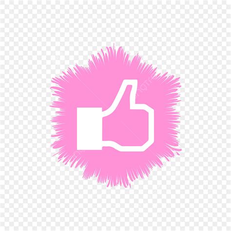 Facebook Likes Vector Art PNG, Pink Facebook Like Icon, Facebook Icons, Like Icons, Pinkicons ...