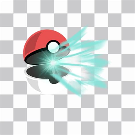 Pokeball Opening Up