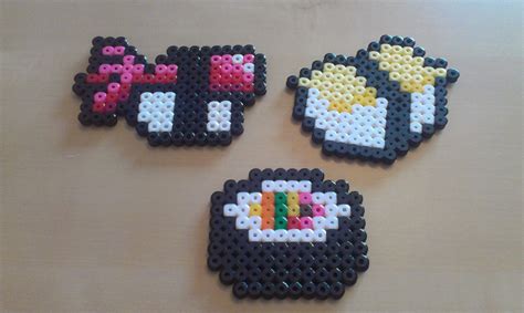 Cute Perler Bead Sushi Patterns