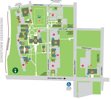 Campus Map | Greensboro College