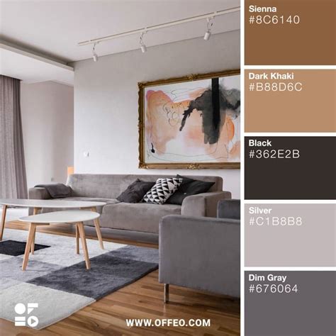 20 Modern Home Color Palettes to Inspire You | OFFEO in 2021 | Interior house colors, Color ...