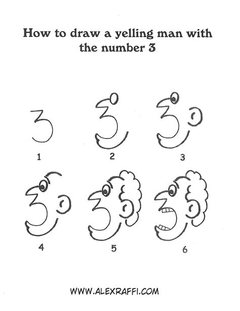 Easy Drawing Of Animals With Numbers – Warehouse of Ideas