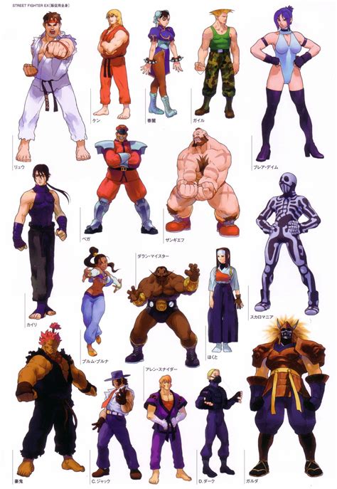 Street Fighter Alpha | Street fighter art, Street fighter characters, Street fighter ex