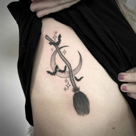 101 Best Witch Broom Tattoo Ideas That Will Blow Your Mind! - Outsons